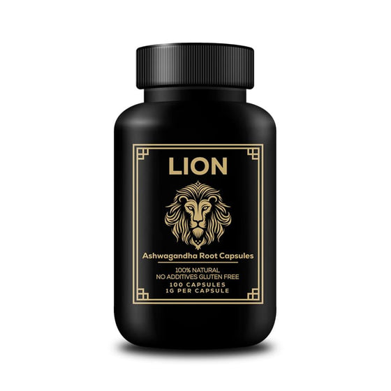 Ashwagandha Root Capsules - Lion Shilajit Australia